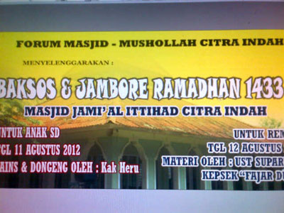 jambore ramadhan 2012