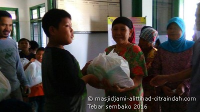 tebar sembako 2016